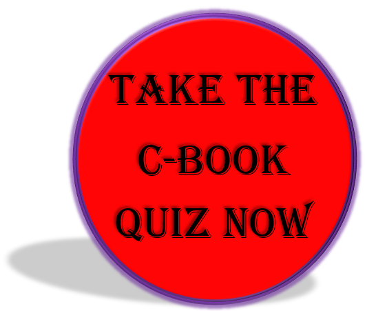 c book quiz button