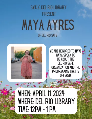 Del Rio Library; Maya Ayres 